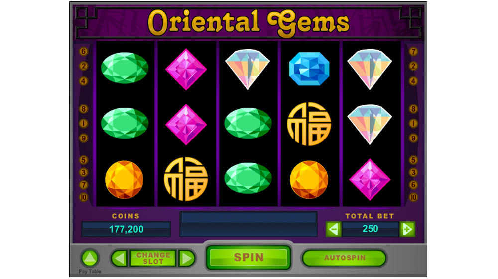 Oriental gems social casino