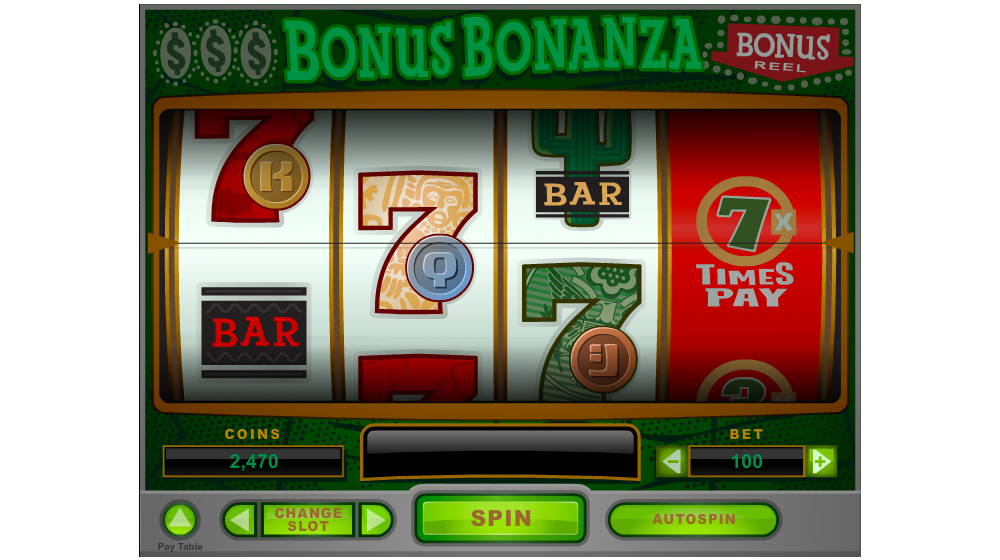 Bonus bonanza slot machine
