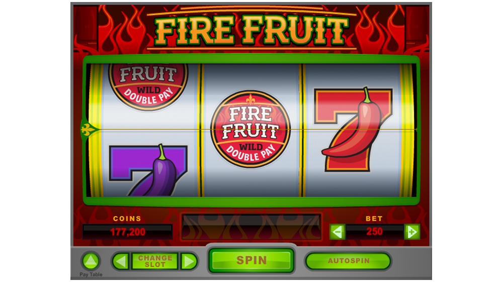 Fire fruit social casino