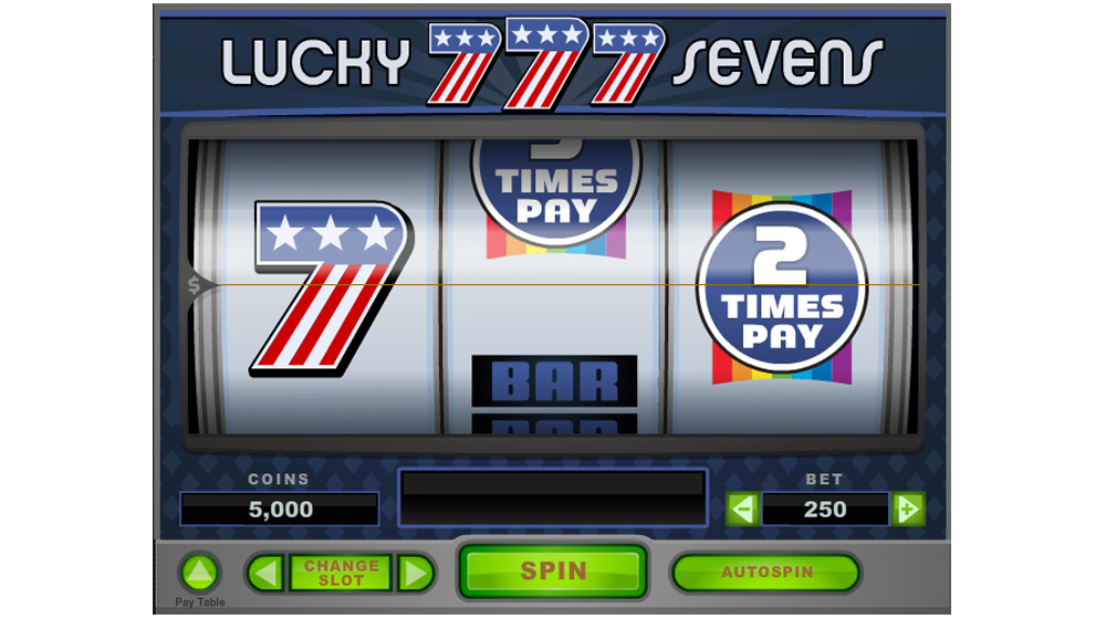 lucky sevens slot machine