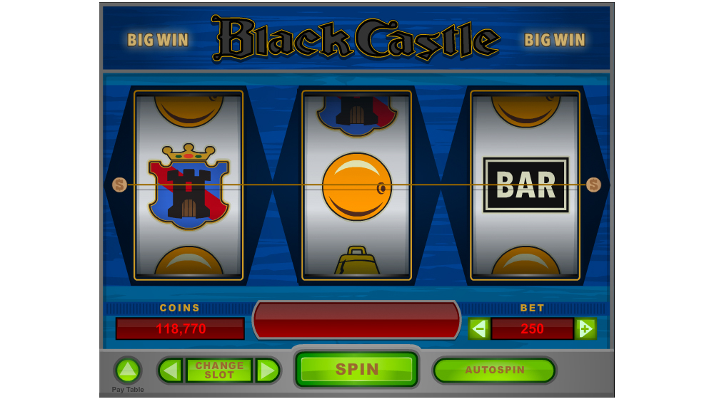 Black castle three wheel